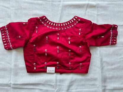 Pink Embroidered blouse