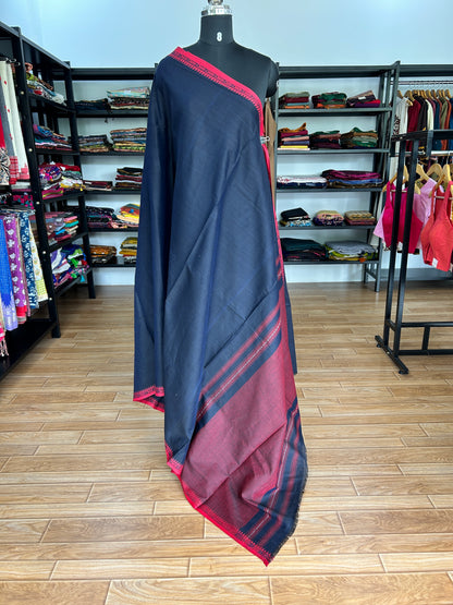 BLACK DHANIAKHALI SAREE