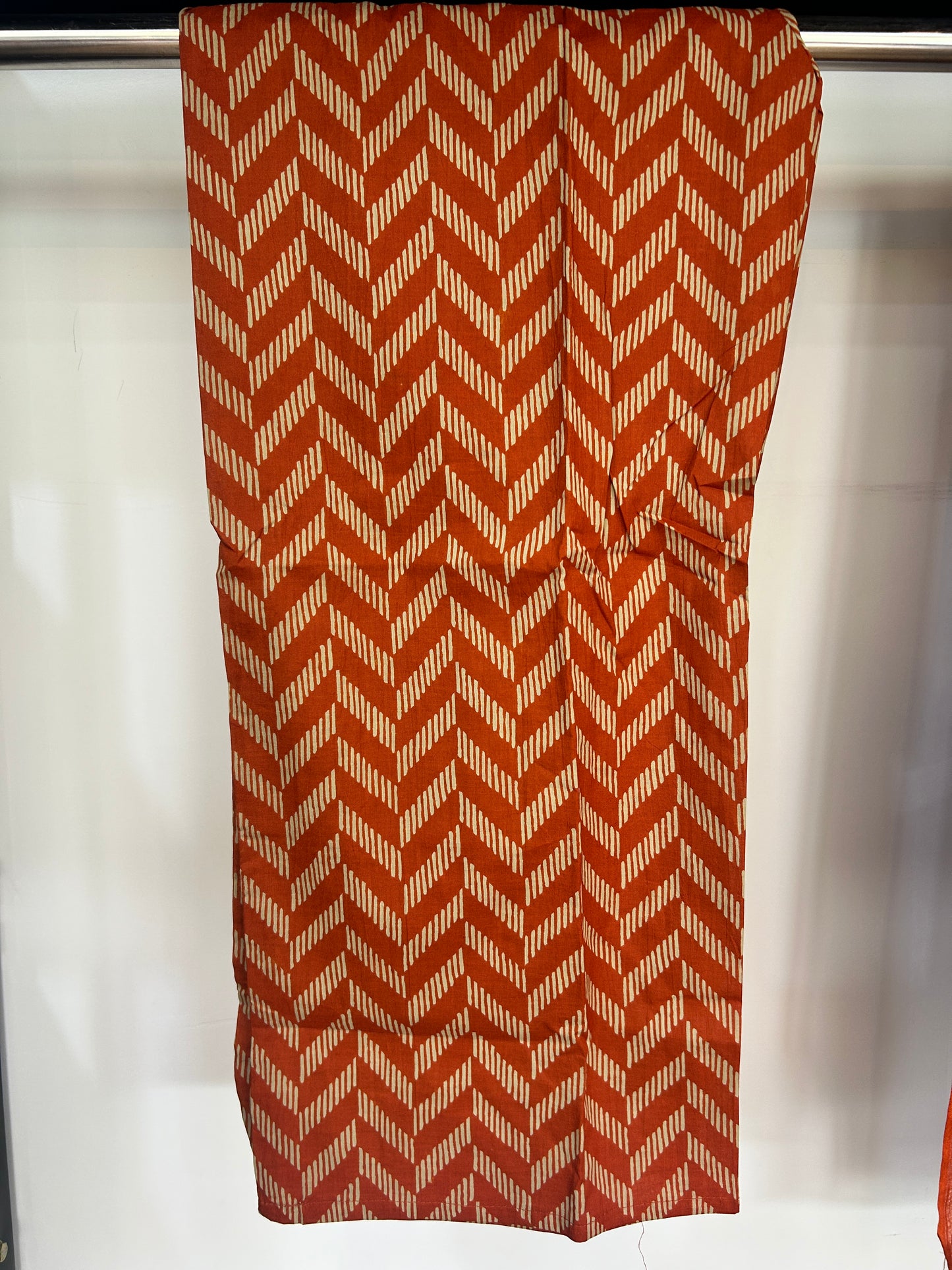 ORANGE COTTON SUIT