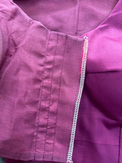 PURPLE BLOUSE
