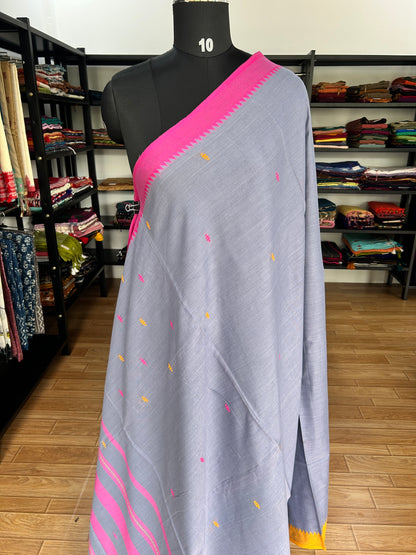 LAVENDER DHANIAKHALI SAREE