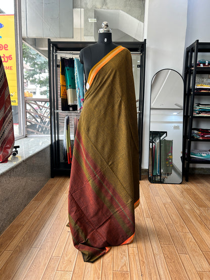 YELLOW DHANIAKHALI SAREE