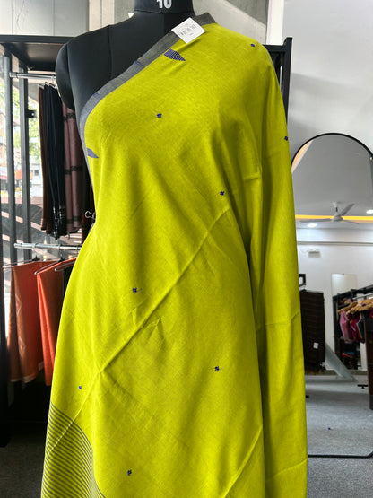 GREEN JAMDANI SAREE