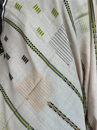 BIEGE STRIPE JAMDANI