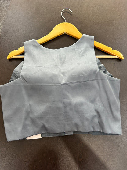 GREY BLOUSE