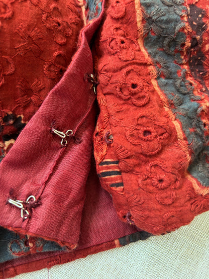 MARRON HAKOBA BLOUSE