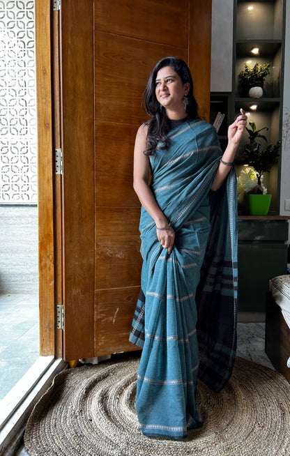 GREEN DHANIAKHALI SAREE