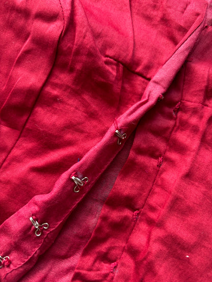 Brown Embroidered blouse
