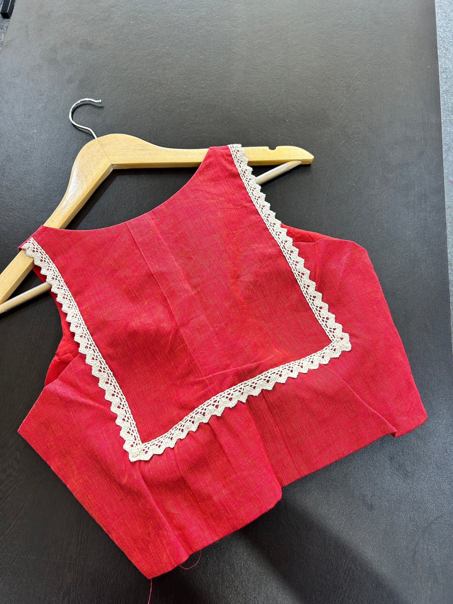 RED BLOUSE