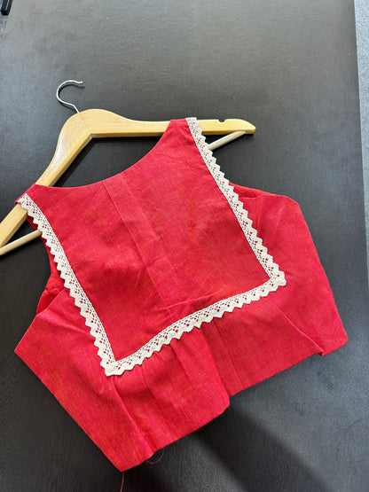RED BLOUSE