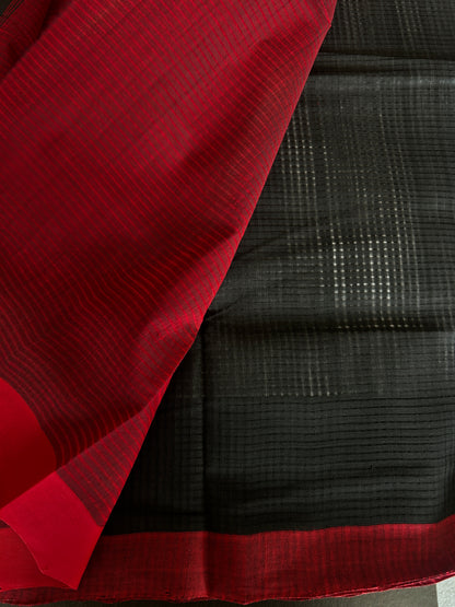 BLACK MANGALAGIRI SAREE