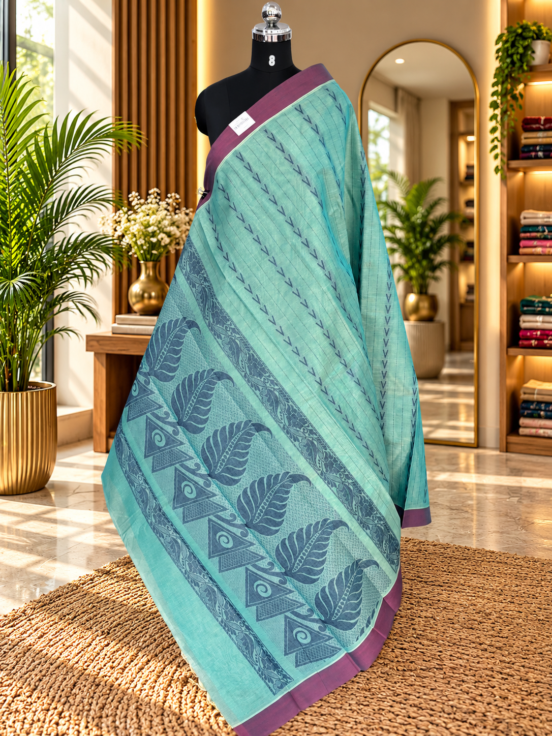 GREEN NEGAMAM COTTON