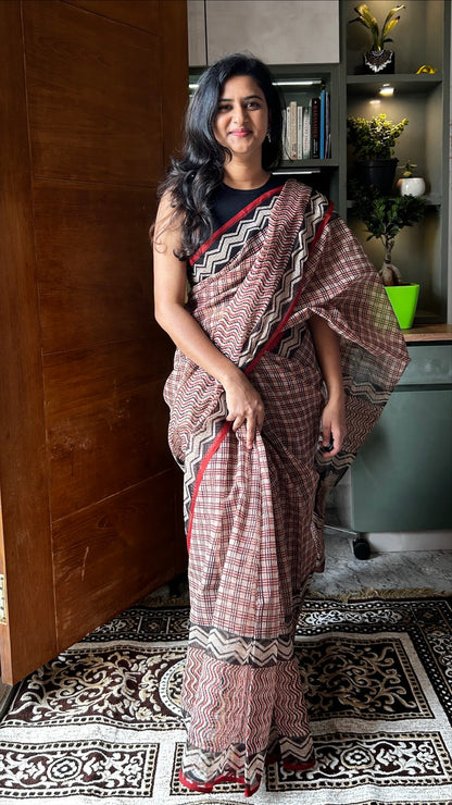 Black kota saree