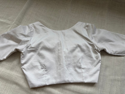 WHITE COTTON BLOUSE