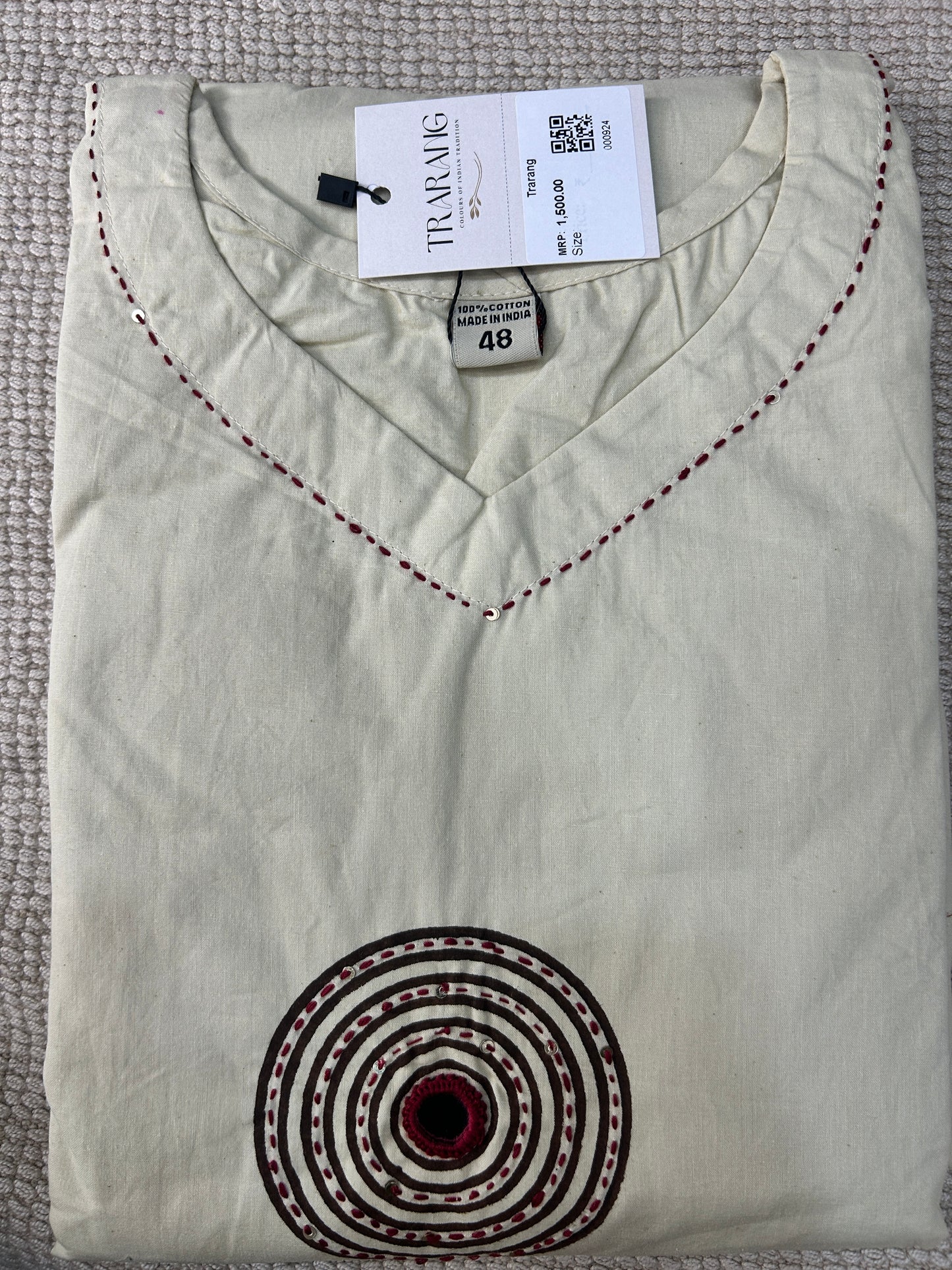 WHITE COTTON SUIT