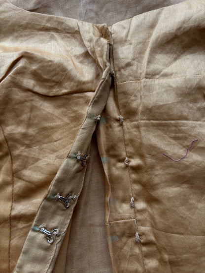 Brown Embroidered blouse