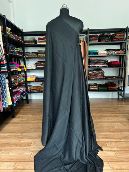 BLACK ACRYLIC SAREE