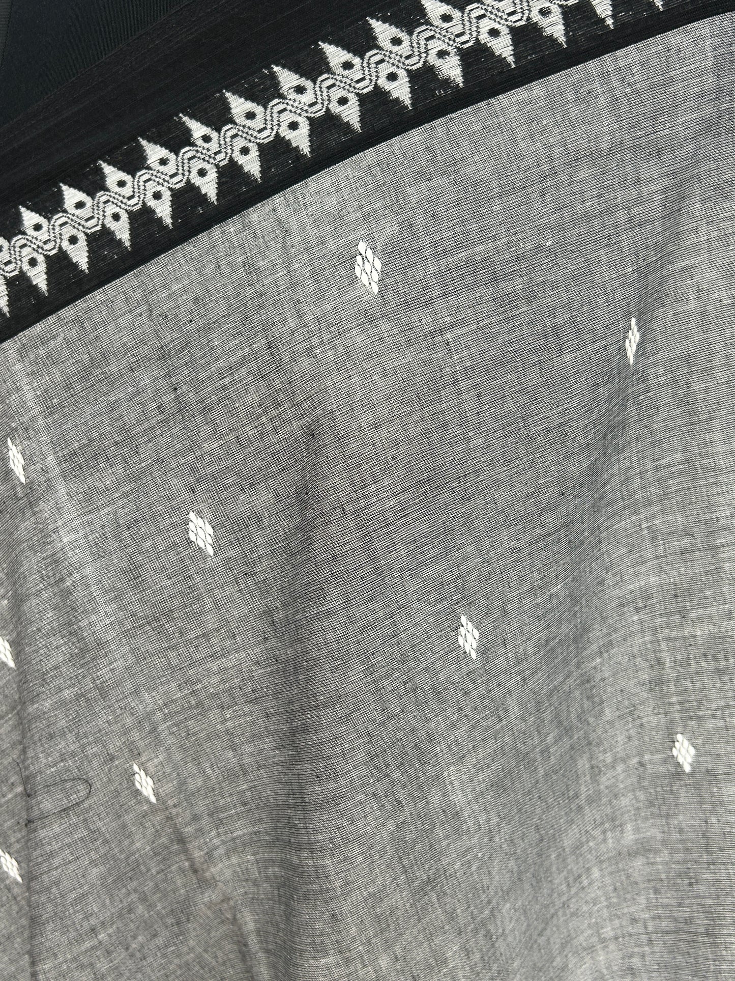 GREY DHANIAKHALI SAREE