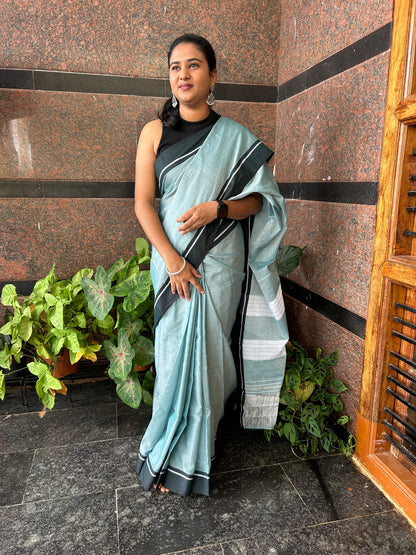 GREEN PATTEDANCHU SAREE.