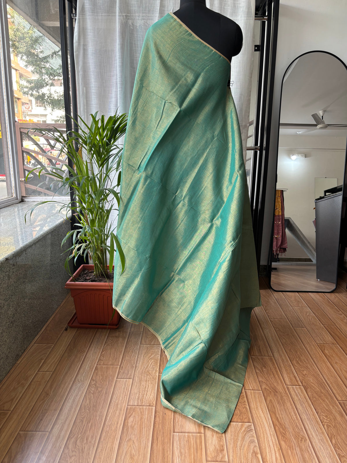 GREEN TISSUE MUL COTTON