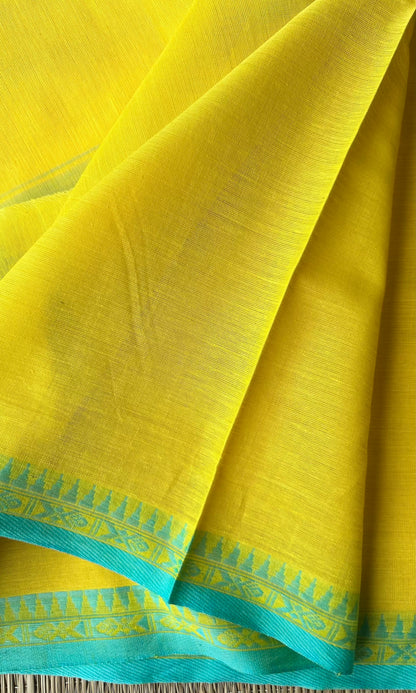 YELLOW DHANIAKHALI SAREE