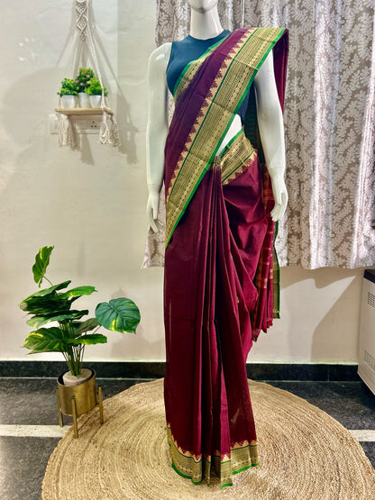 BROWN CHETTINAD COTTON