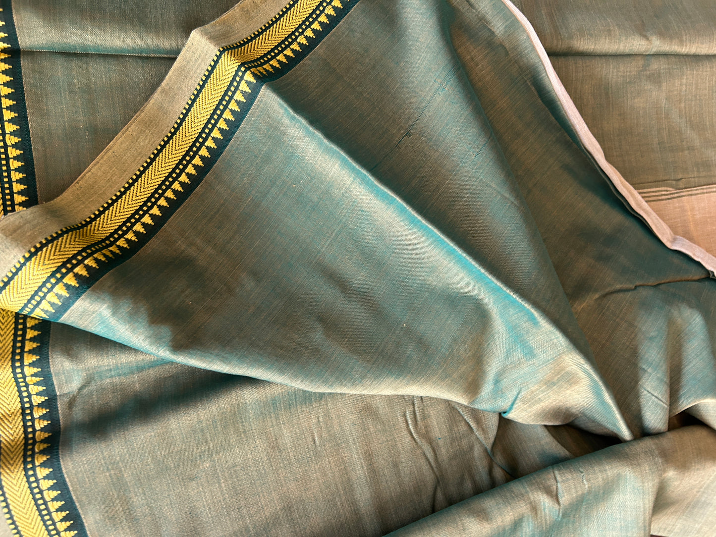 GREEN NARAYANPET SAREE