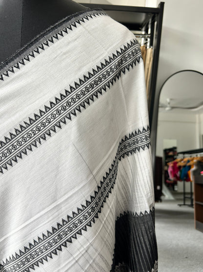 BLACK DHANIAKHALI SAREE