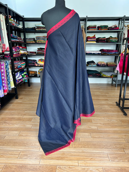 BLACK DHANIAKHALI SAREE