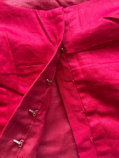 Pink Embroidered blouse