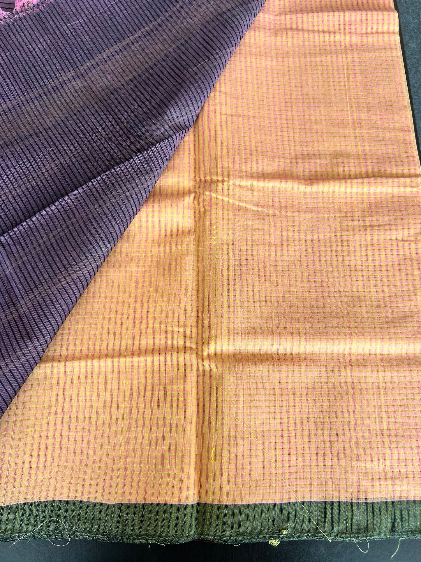 ORANGE MANGALAGIRI SAREE