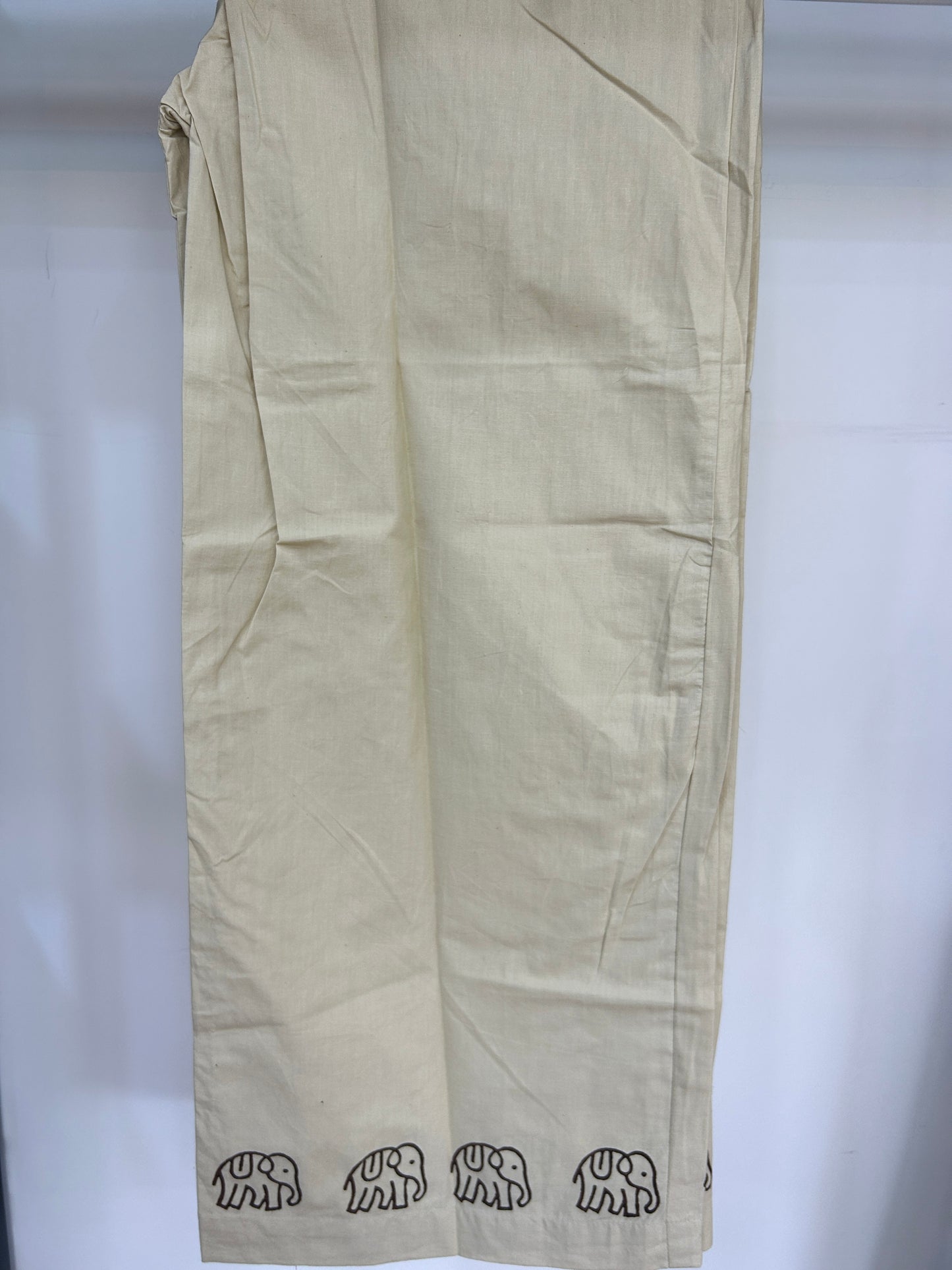 WHITE COTTON SUIT