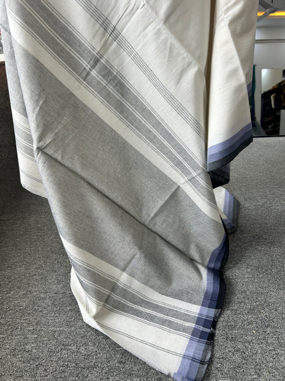 WHITE DHANIAKHALI SAREE