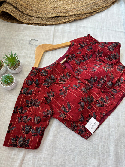 MARRON HAKOBA BLOUSE