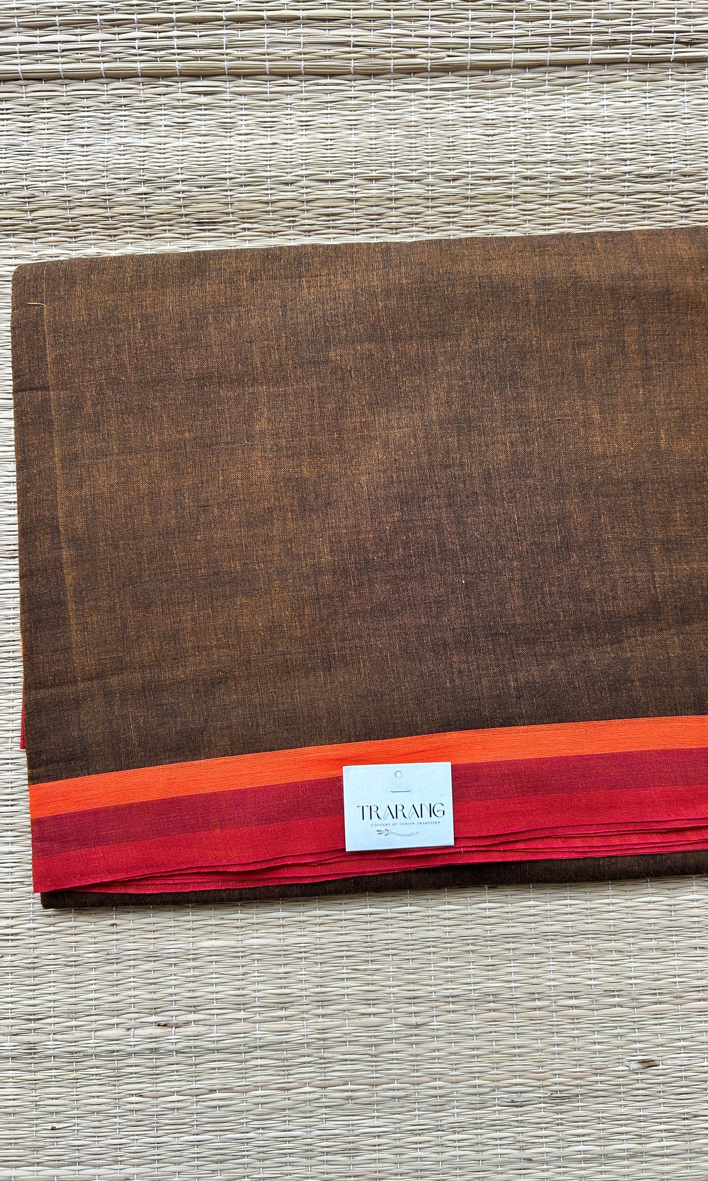 BROWN DHANIAKHALI SAREE