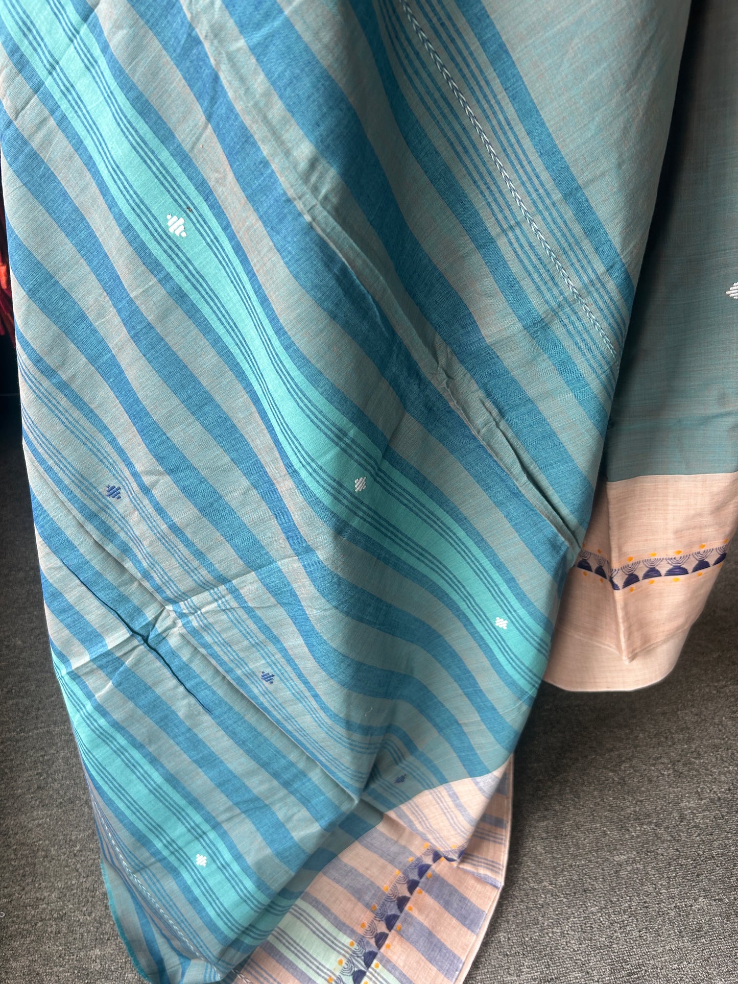GREEN DHANIAKHALI SAREE