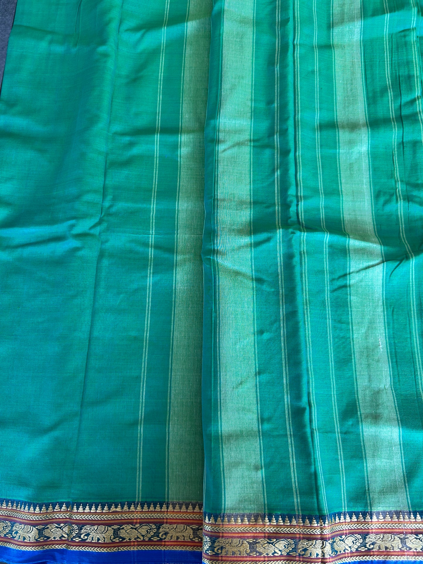 GREEN NARAYANPET SAREE