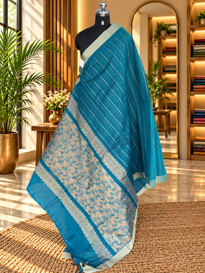 Blue NEGAMAM COTTON