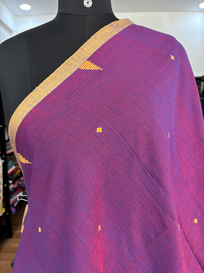 PURPLE JAMDANI SAREE
