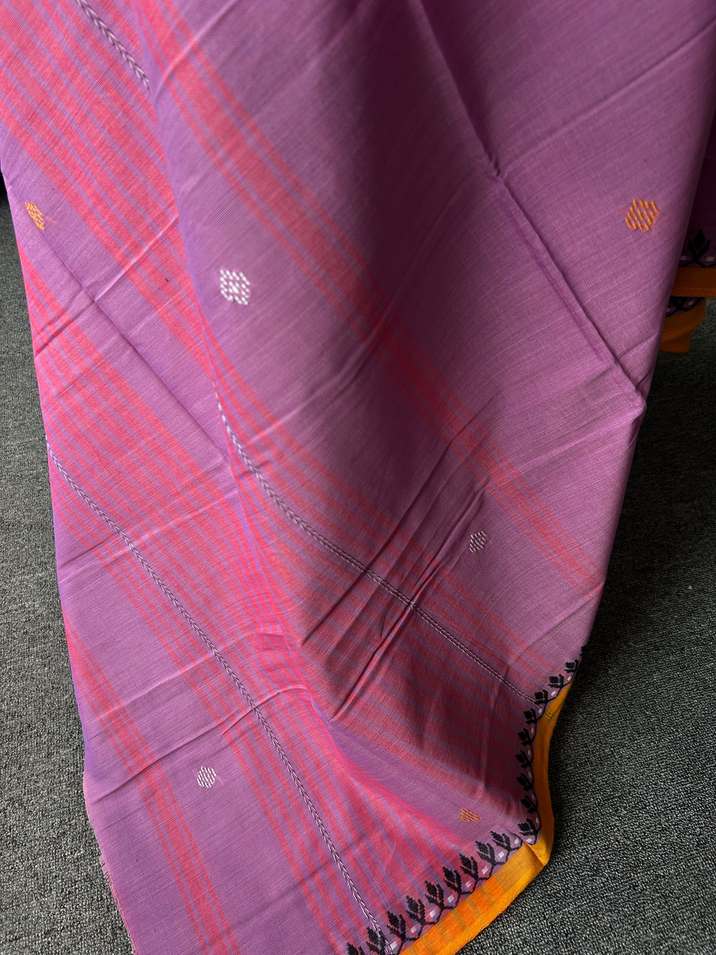 PINK DHANIAKHALI SAREE