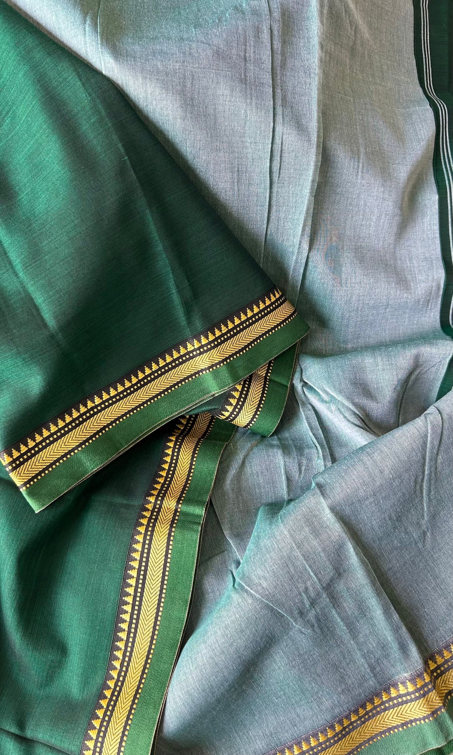 GREEN NARAYANPET SAREE