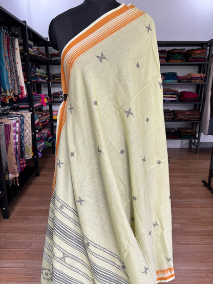 GREEN BHUJODI SAREE
