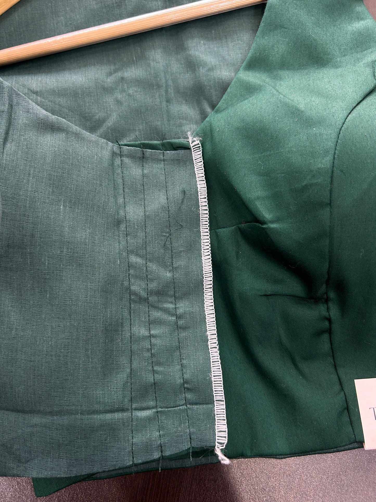 GREEN BLOUSE