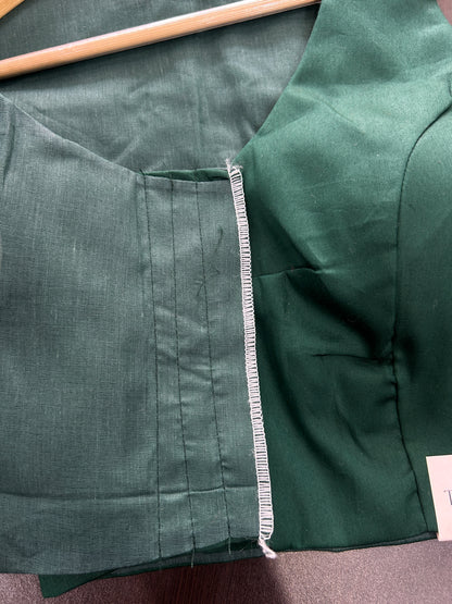 GREEN BLOUSE
