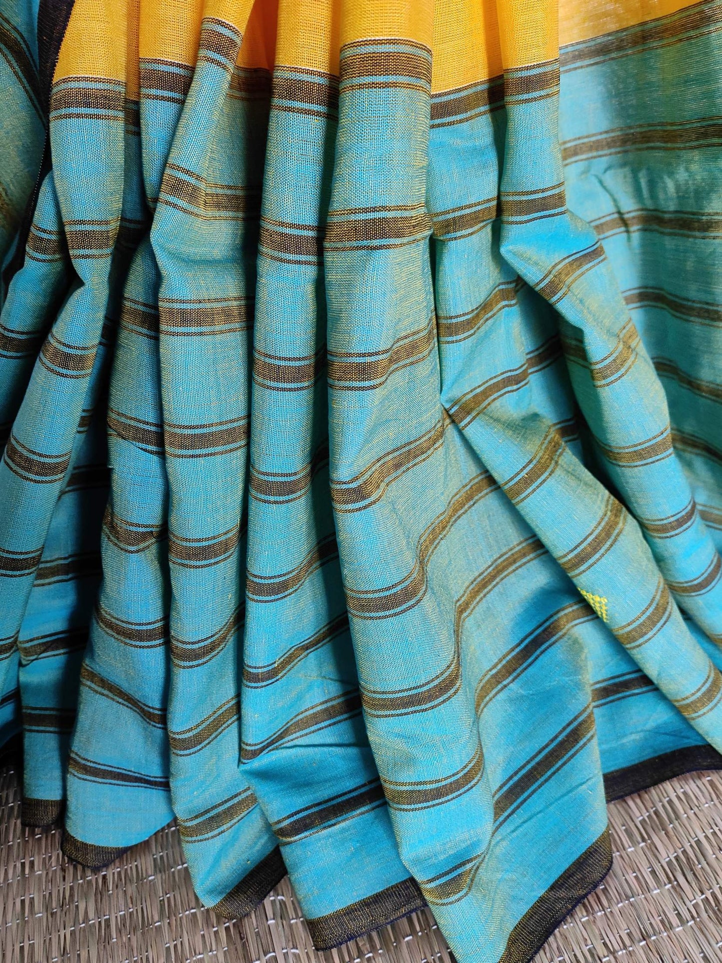 YELLOW MERCERIZED COTTON BHUJODI