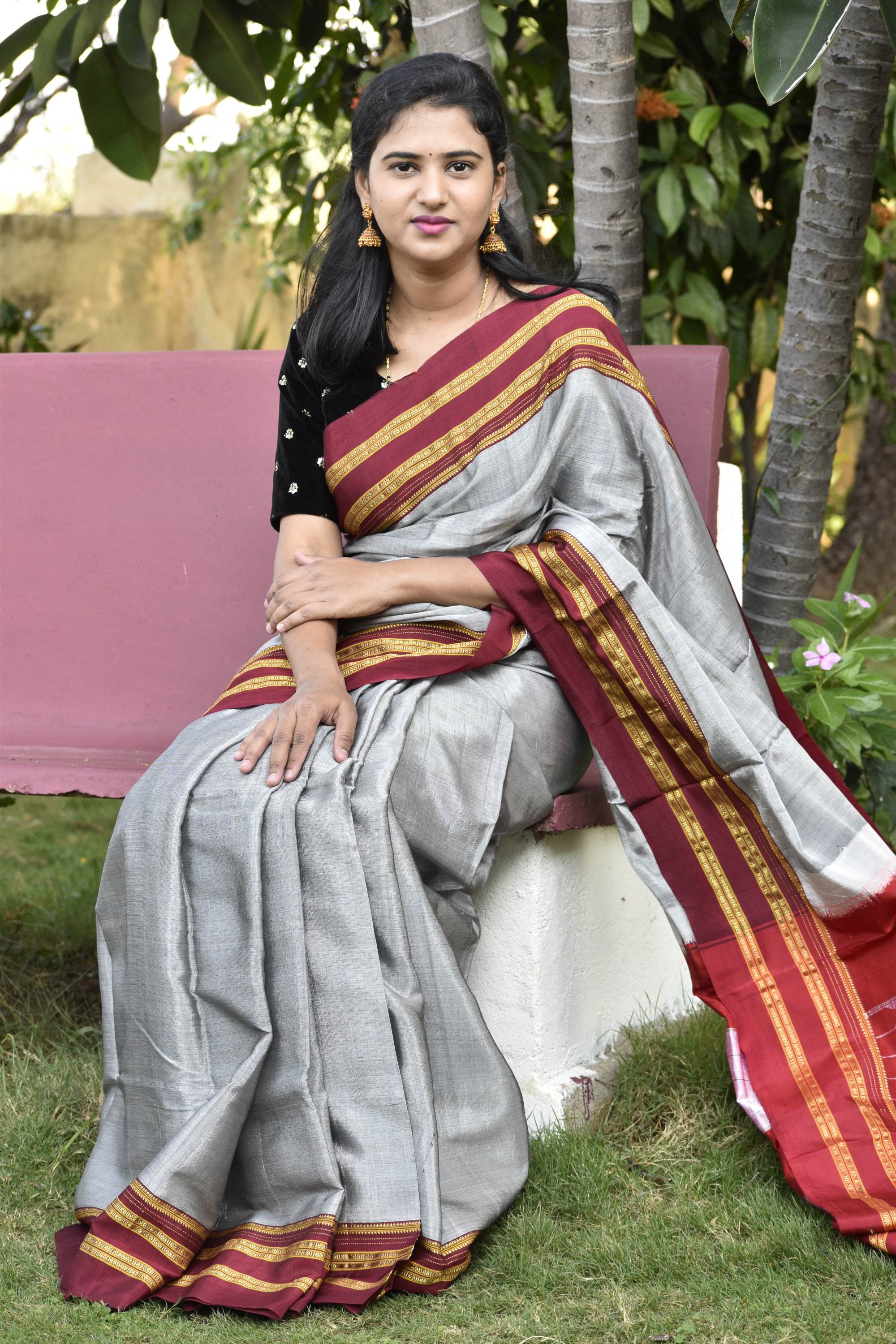 Pure silk Ilkal sarees with blouse piece. Very good option to wear in  wedding season. We have a lot of options in these types of sarees. Saree  price -... | By Sayali